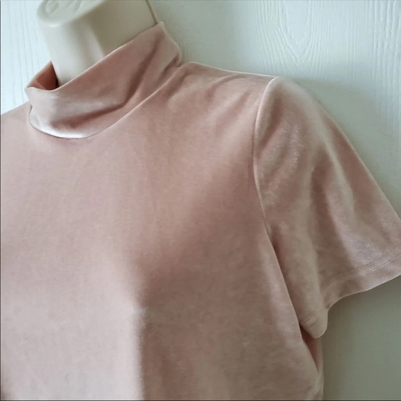 Madewell - Velvet Mockneck Tee - Picture 3 of 3